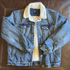 Men’s Sherpa Denim Jacket from GAP